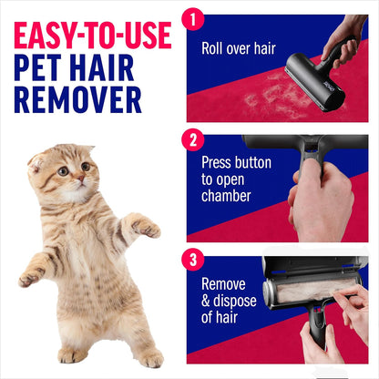 Pet Hair Remover Roller — Reusable, Fast, Furniture‑Safe - Pets Webb